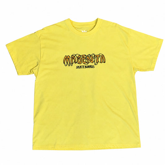 MAGENTA BLOCK LETTER TEE