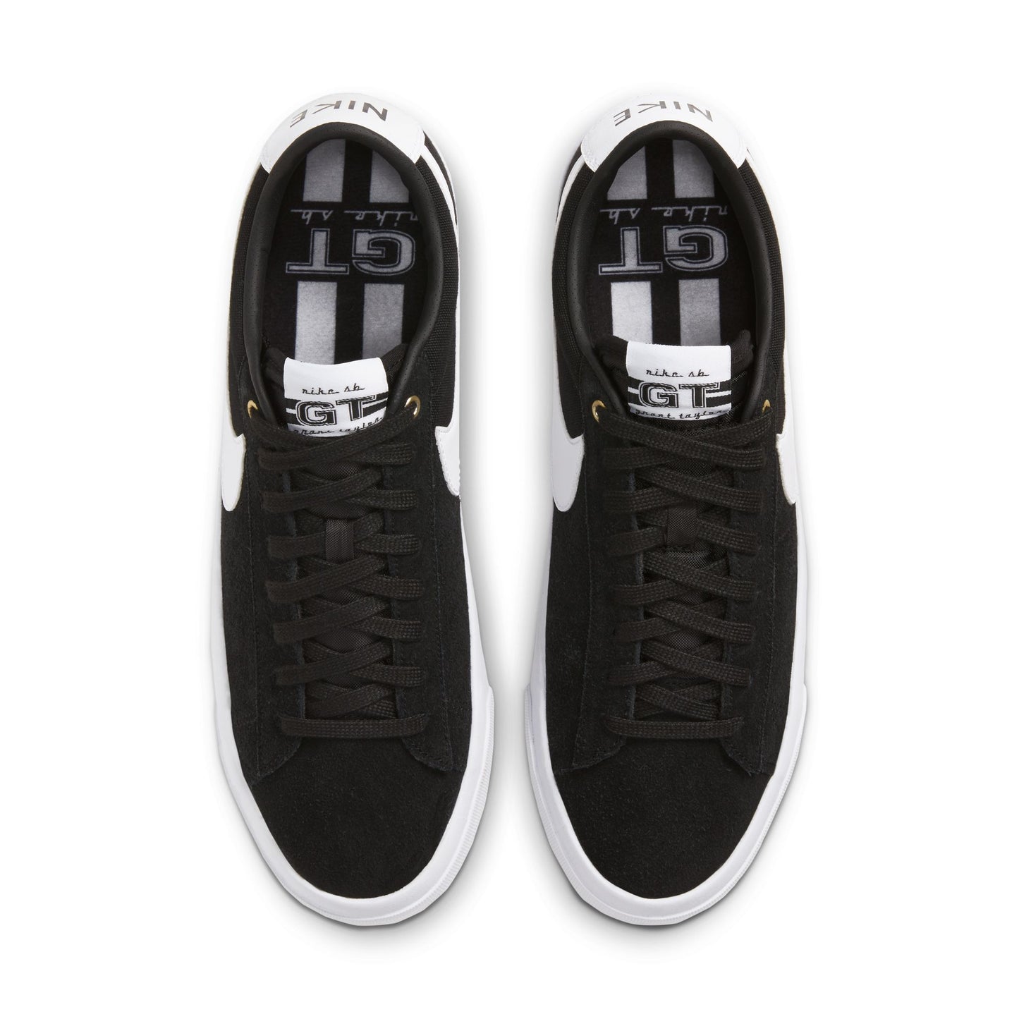 NIKE SB ZOOM BLAZER LOW PRO GT BLACK/WHITE