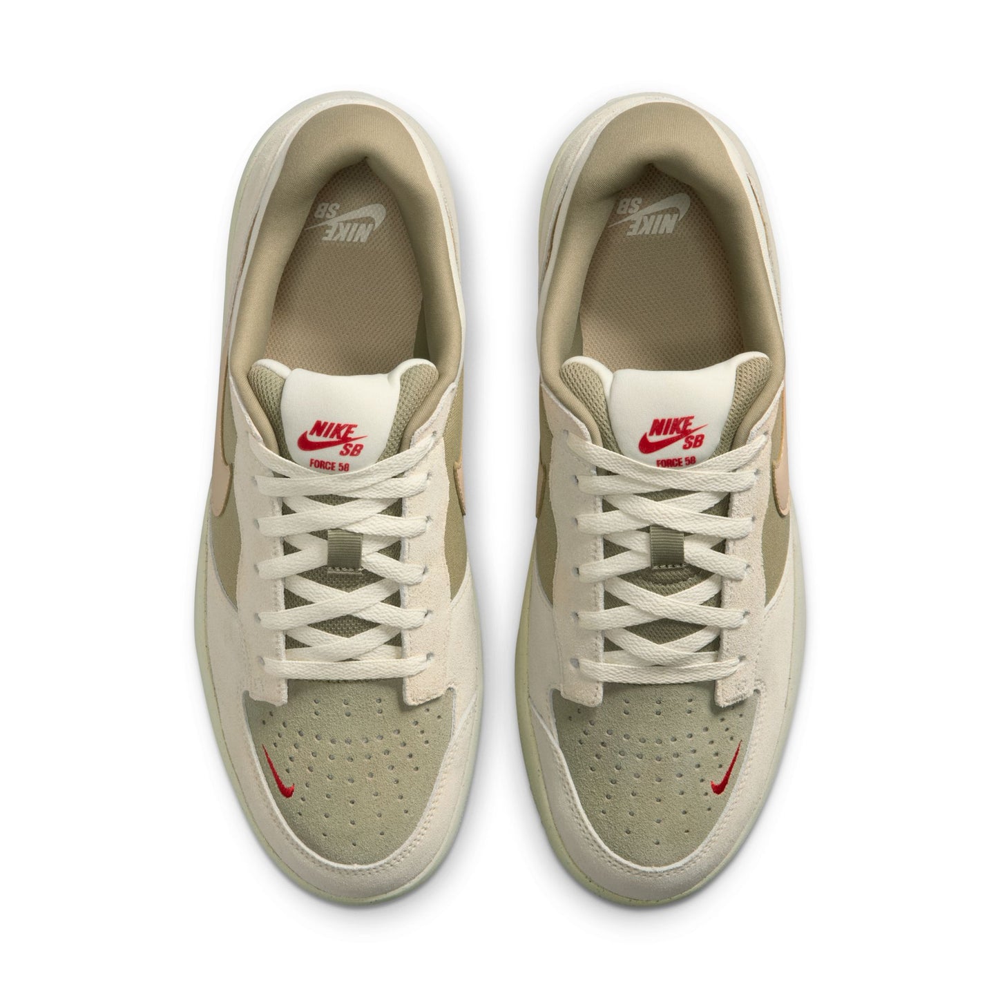NIKE SB FORCE 58 COCONUT MILK/LINEN/OLIVE