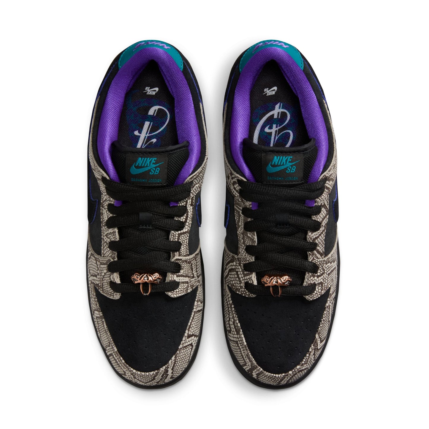 NIKE SB DUNK LOW PRO DASHAWN BLACK/PURPLE