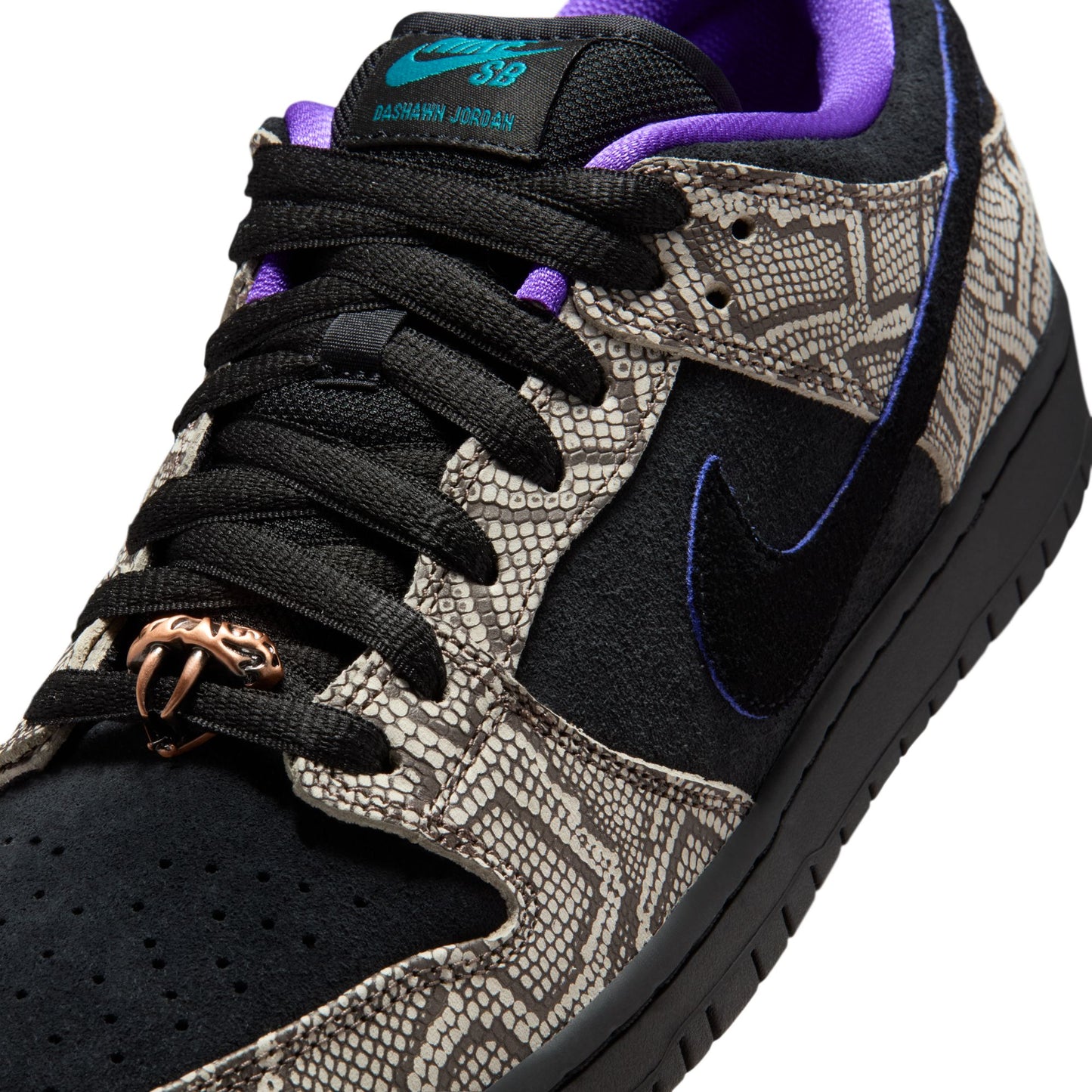 NIKE SB DUNK LOW PRO DASHAWN BLACK/PURPLE