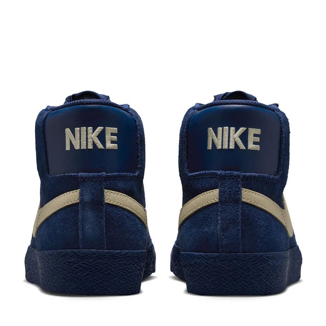 NIKE SB ZOOM BLAZER MID COASTAL BLUE/PALE YELLOW