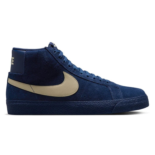 NIKE SB ZOOM BLAZER MID COASTAL BLUE/PALE YELLOW