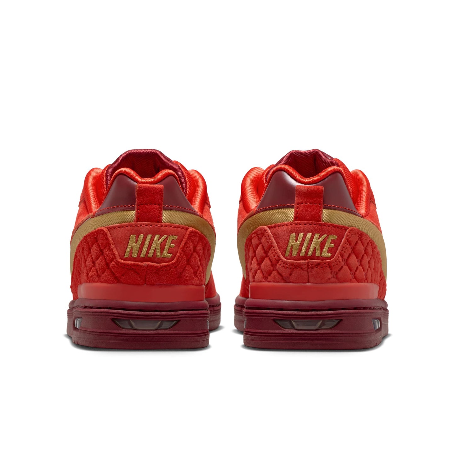 NIKE SB PAUL RODRIGUEZ ZOOM AIR LOW HABANERO RED/GOLD