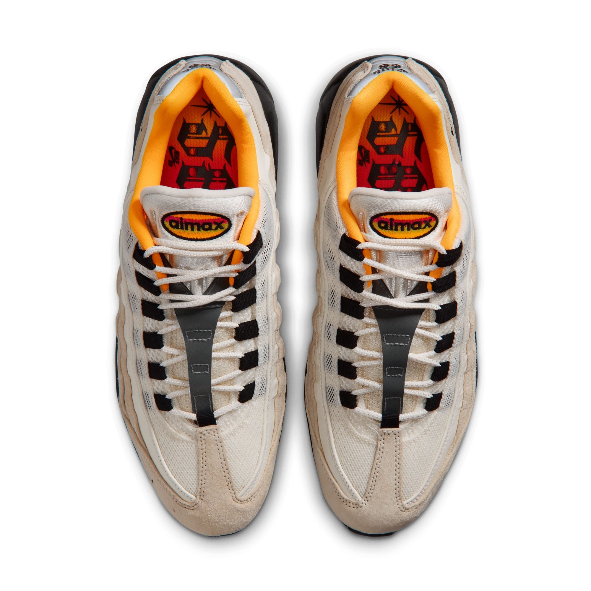 NIKE SB AIR MAX 95 SAIL/BLACK-LAZER ORANGE – Olympia Skateshop