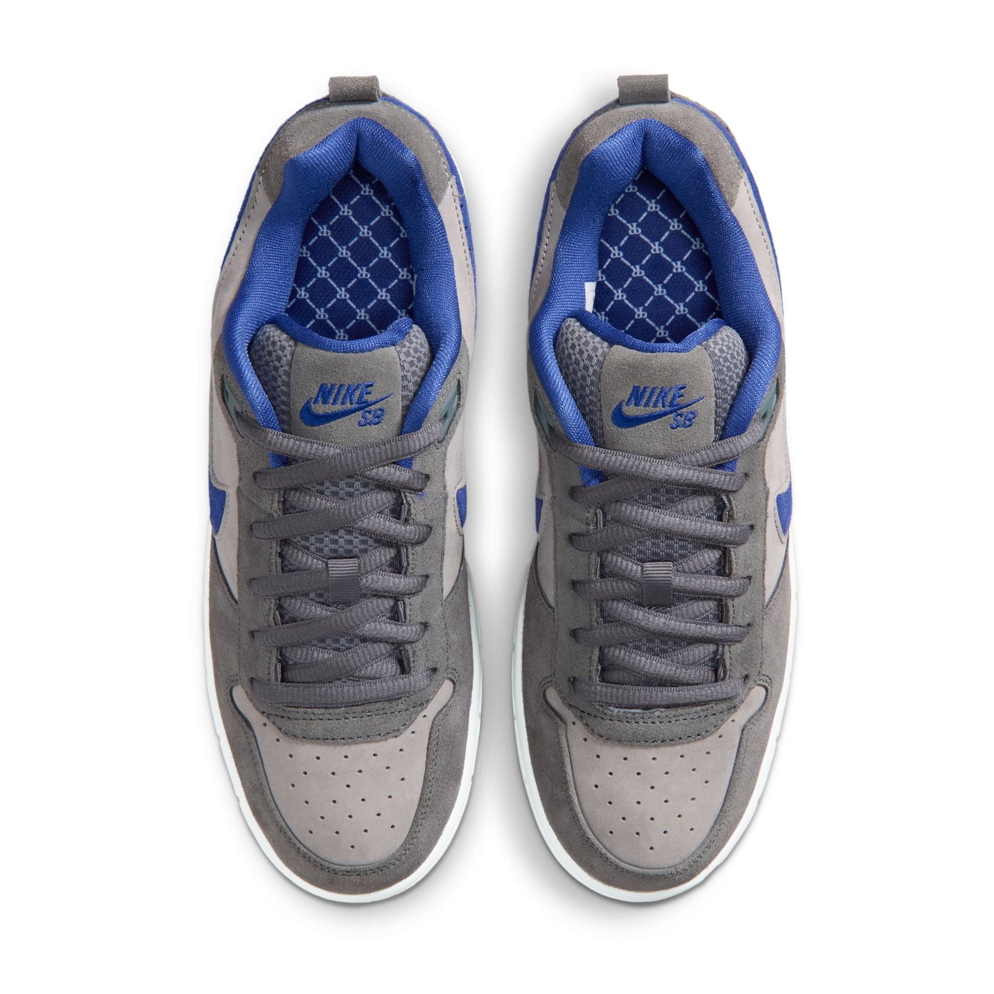 NIKE SB PAUL RODRIGUEZ ZOOM AIR LOW FLINT GREY/DEEP ROYAL BLUE