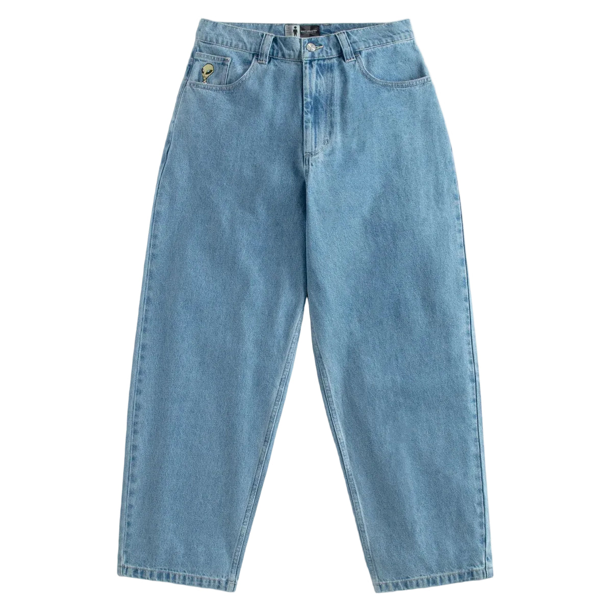 ALIEN WORKSHOP OG BAGGY DENIM JEANS STONEWASH INDIGO