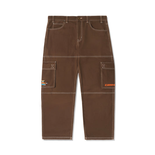 CASH ONLY DIST ALEKA CARGO JEANS BROWN