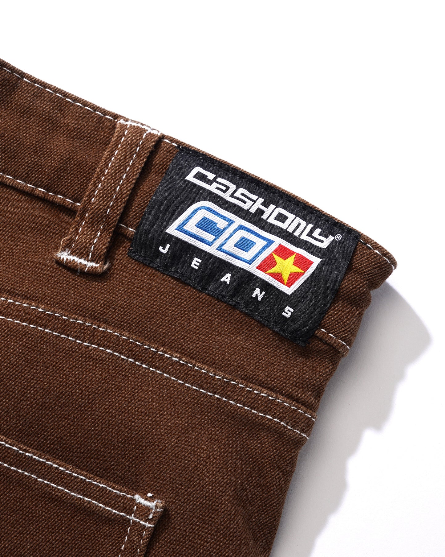 CASH ONLY DIST ALEKA CARGO JEANS BROWN