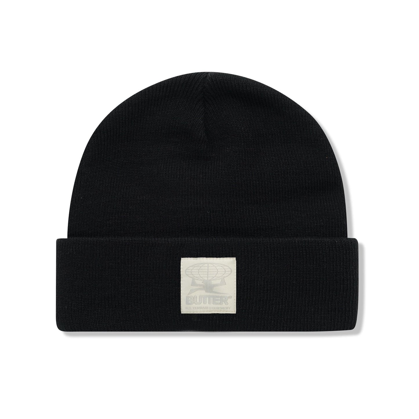 BUTTERGOODS ALL TERRAIN CUFF BEANIE BLACK