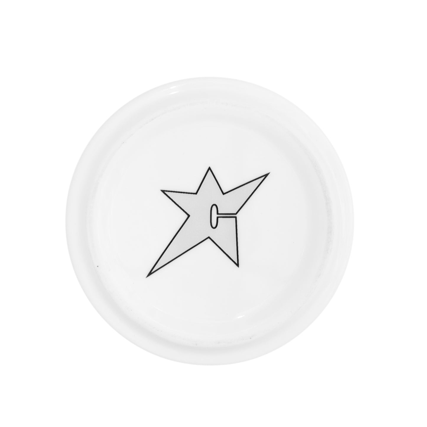 CARPET COMPANY AMERICAN SAD ASHTRAY WHITE