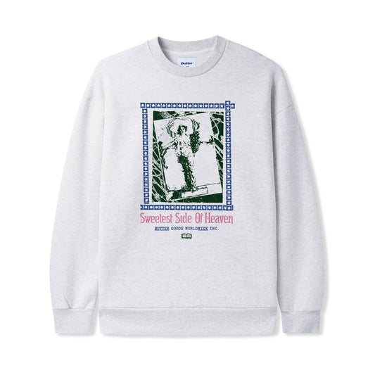 BUTTERGOODS ANGEL CREWNECK ASH