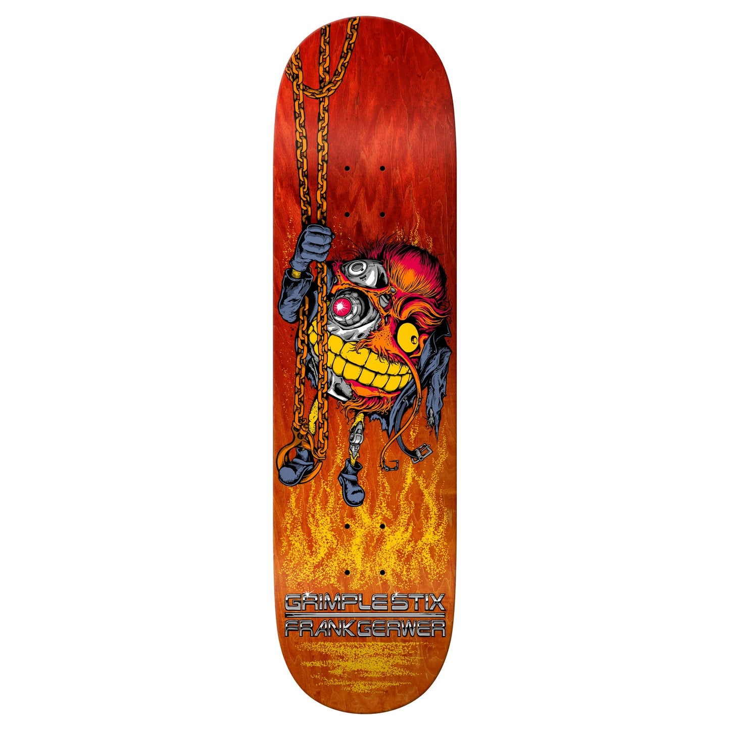 ANTIHERO SKATEBOARDS GERWER GRIMPLENATOR DBX DECK 8.5
