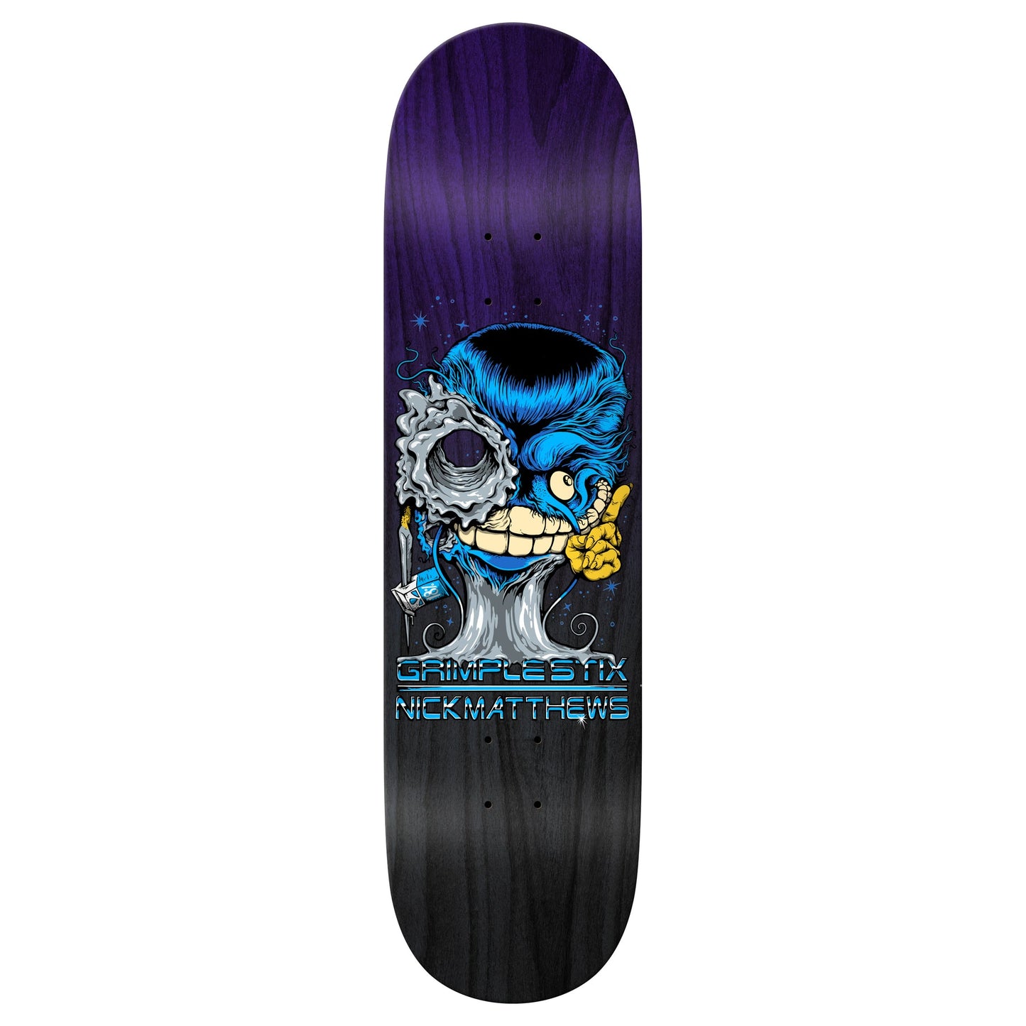 ANTIHERO SKATEBOARDS MATTHEWS GRIMPLENATOR DECK 8.5