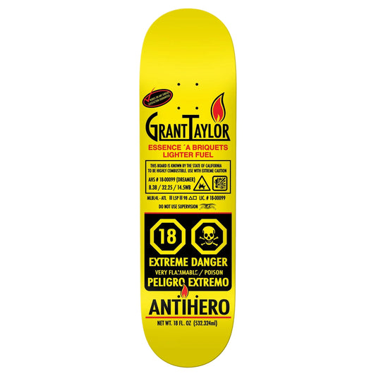 ANTIHERO SKATEBOARDS TAYLOR FUELED UP DECK 8.38