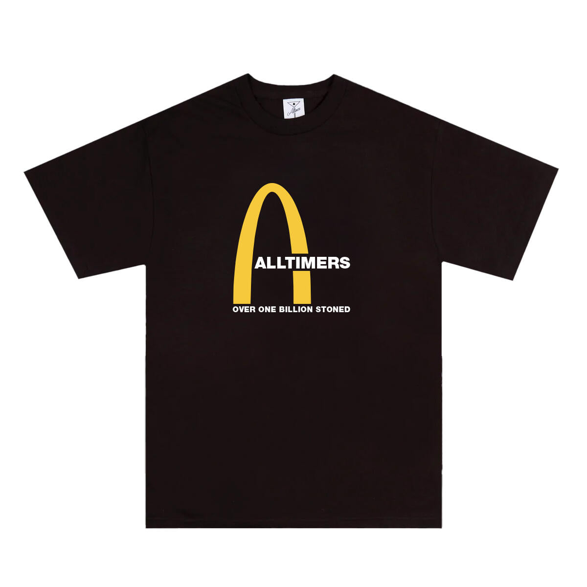 ALLTIMERS ARCH TEE BLACK