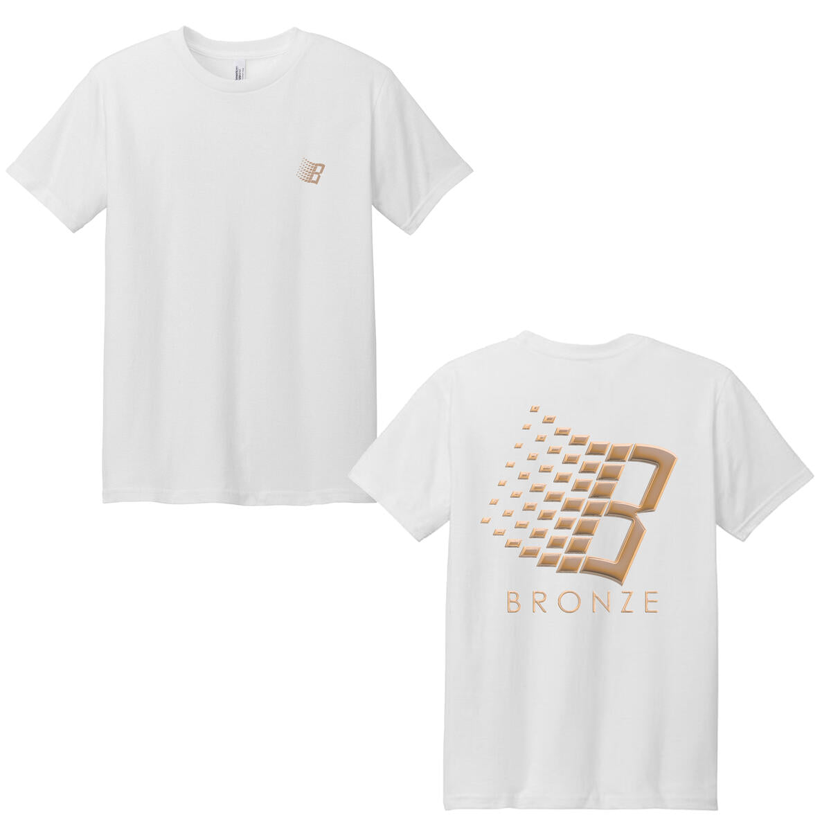 BRONZE 56K BALLOON LOGO TEE WHITE