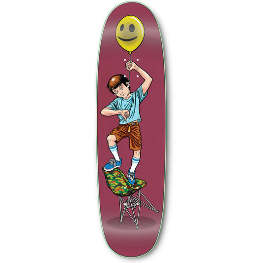 STRANGELOVE SKATEBOARDS BALOON BOY SHAPED DECK 8.87