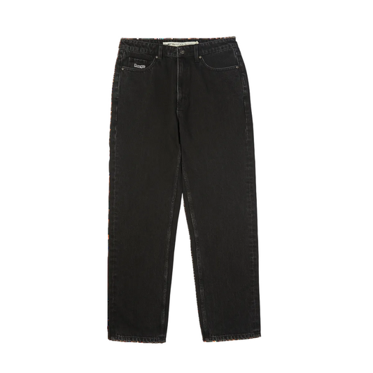 HUF WORLDWIDE BASIC ASS JEAN DENIM WASHED BLACK