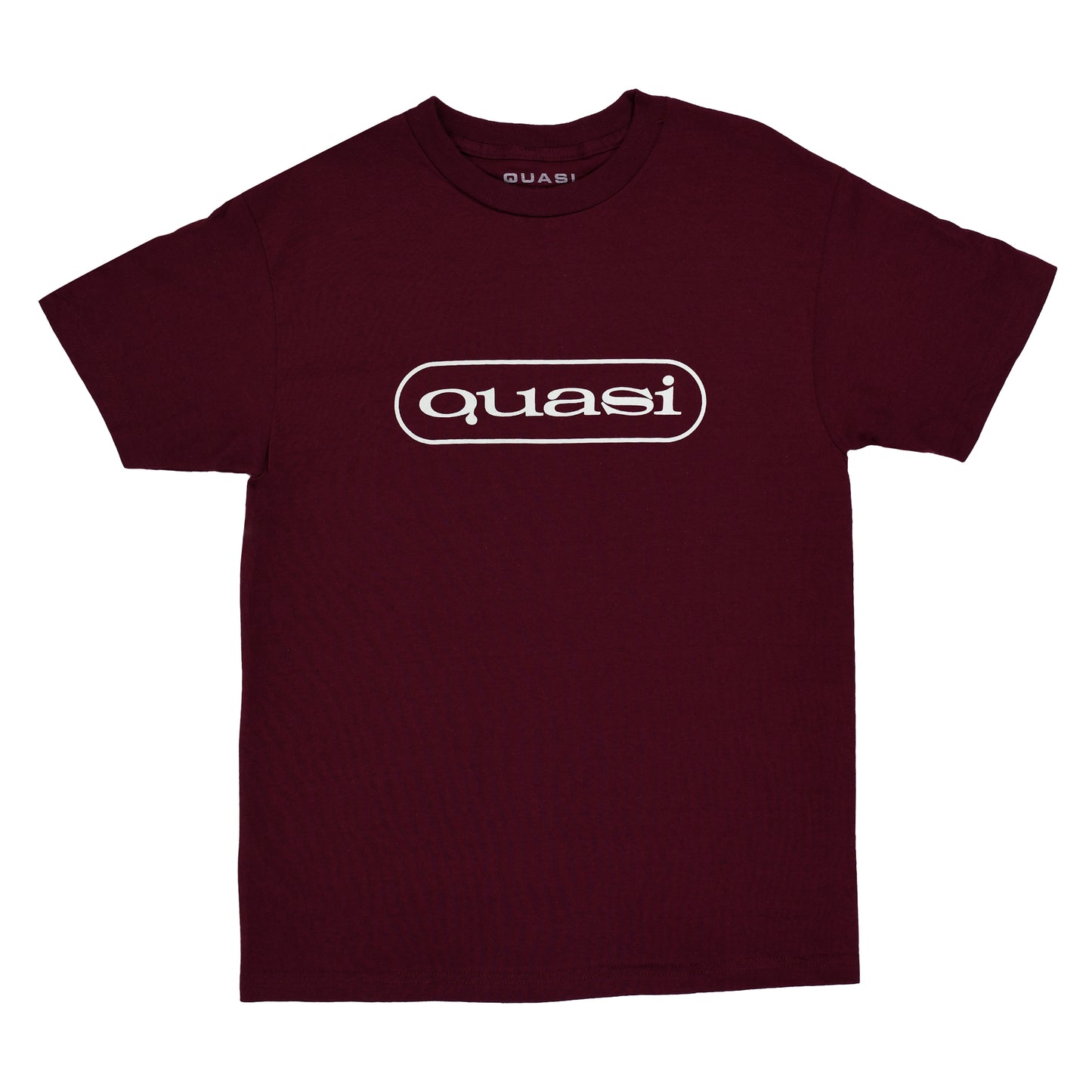 QUASI SKATEBOARDS BOOMARANG TEE BURGUNDY