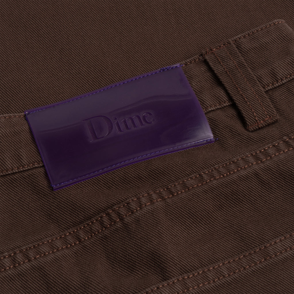 DIME MTL CLASSIC BAGGY DENIM PANTS BROWN