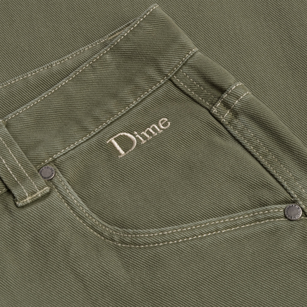 Dime Classic Baggy Denim Pants Overdyed Pink - Coureur Goods