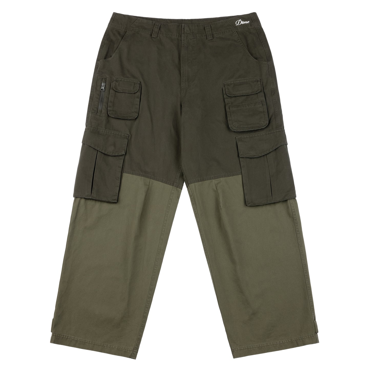 DIME MTL FISHING CARGO PANTS OLIVE