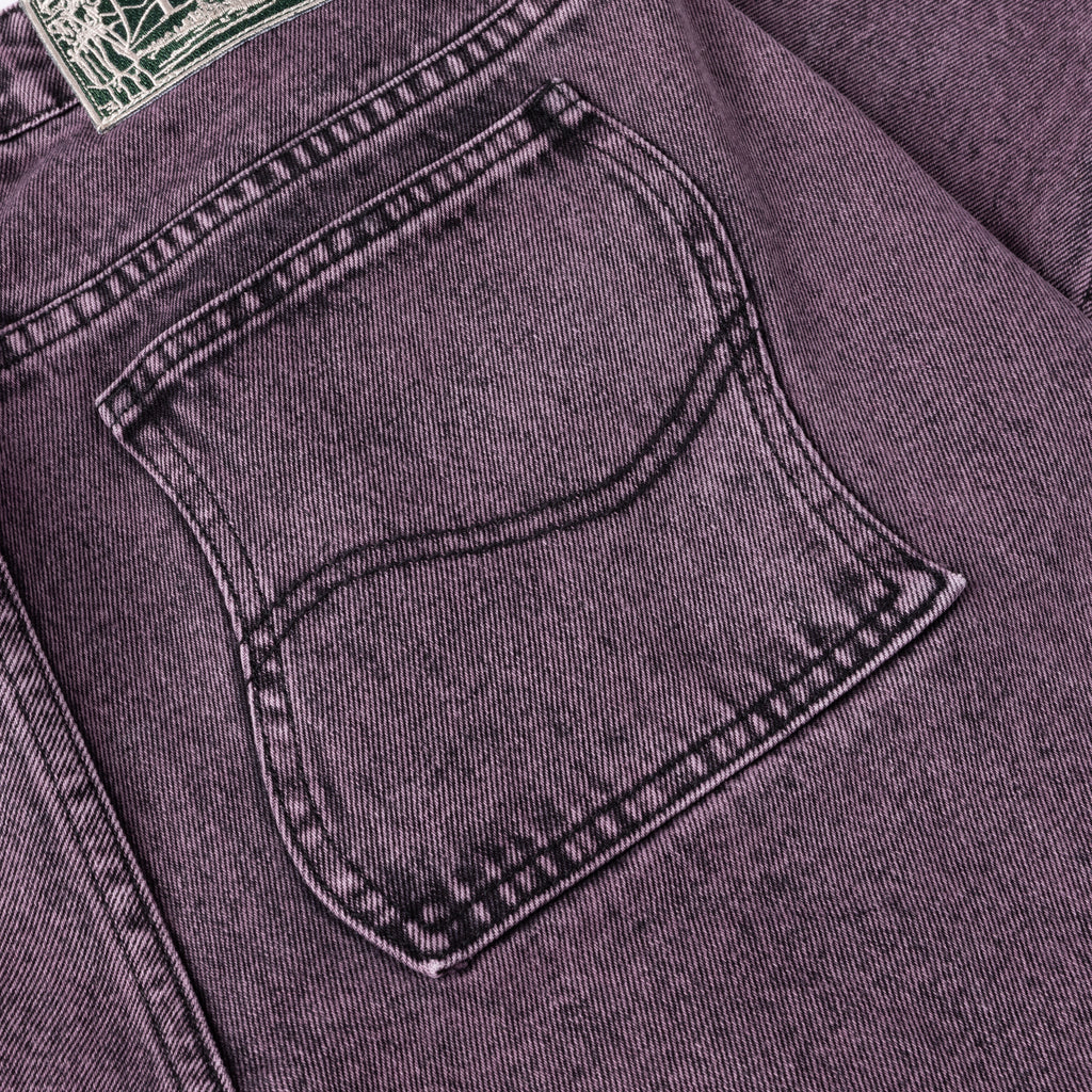 DIME MTL CLASSIC RELAXED DENIM PANTS OVERDYED PLUM