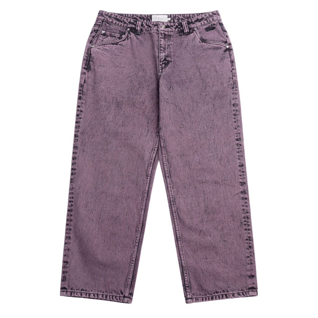 DIME MTL CLASSIC RELAXED DENIM PANTS OVERDYED PLUM