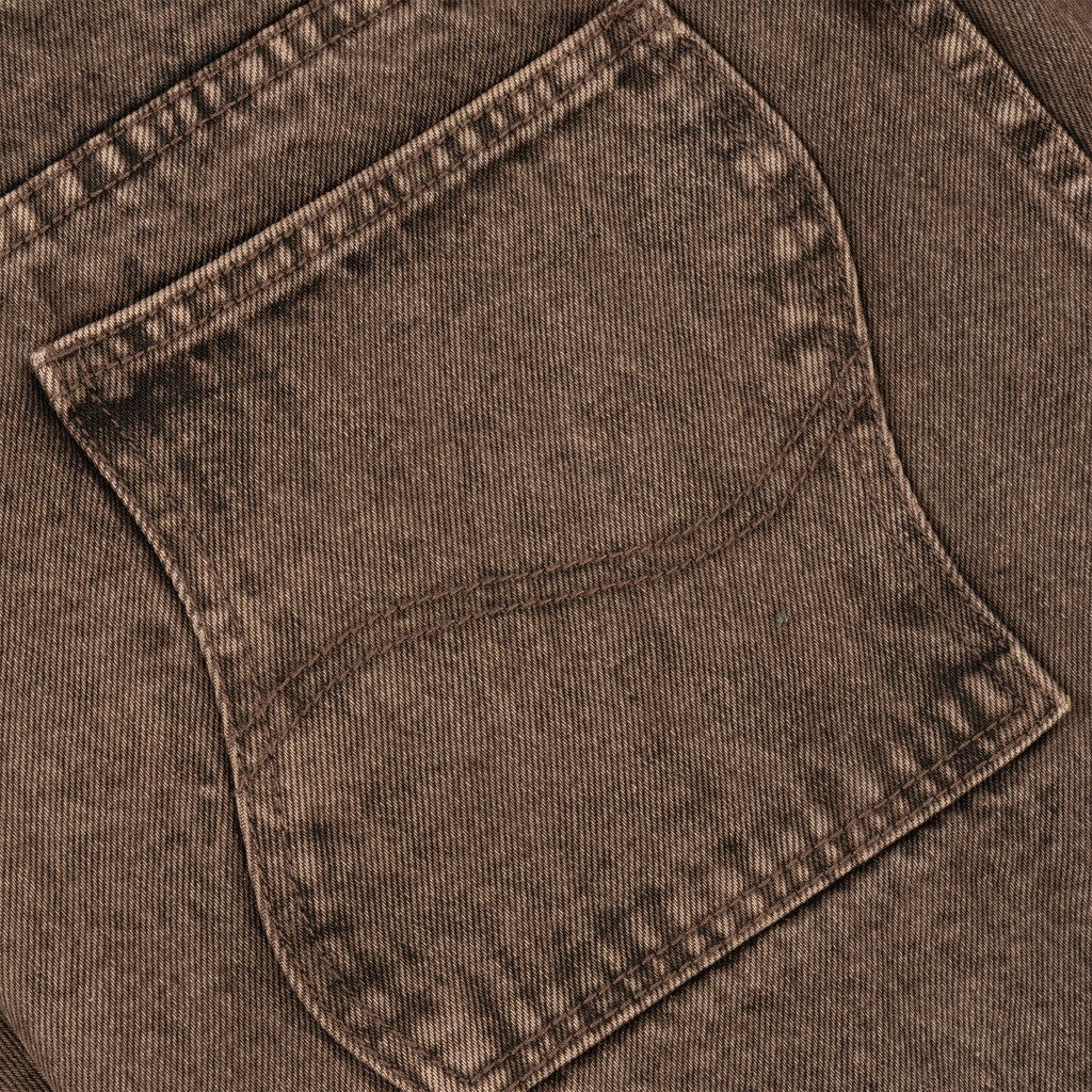 DIME MTL CLASSIC RELAXED DENIM PANTS FADED BROWN