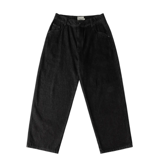DIME MTL BAGGY DENIM BLACK WASHED