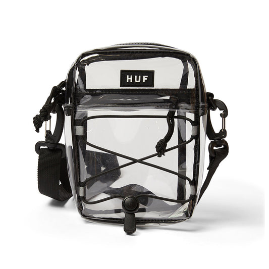 HUF WORLDWIDE BOWERY SIDE BAG CLEAR