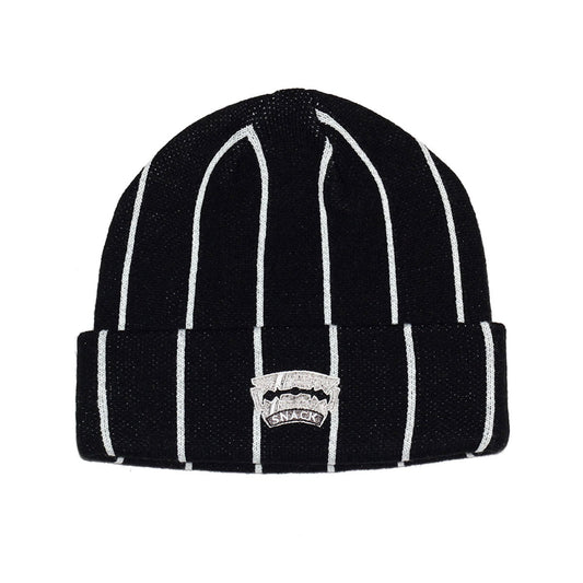 SNACK SKATEBOARDS RAZOR SHARP BEANIE BLACK