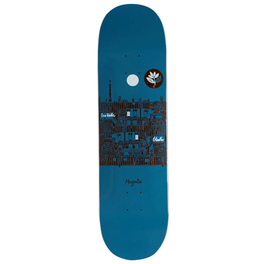 MAGENTA SKATEBOARDS VALLS & FOX ROOFTOP SERIES DECK 8.5