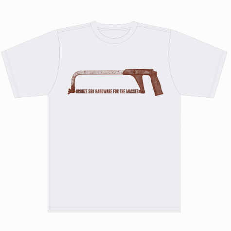 BRONZE 56K ESCAPE TEE WHITE