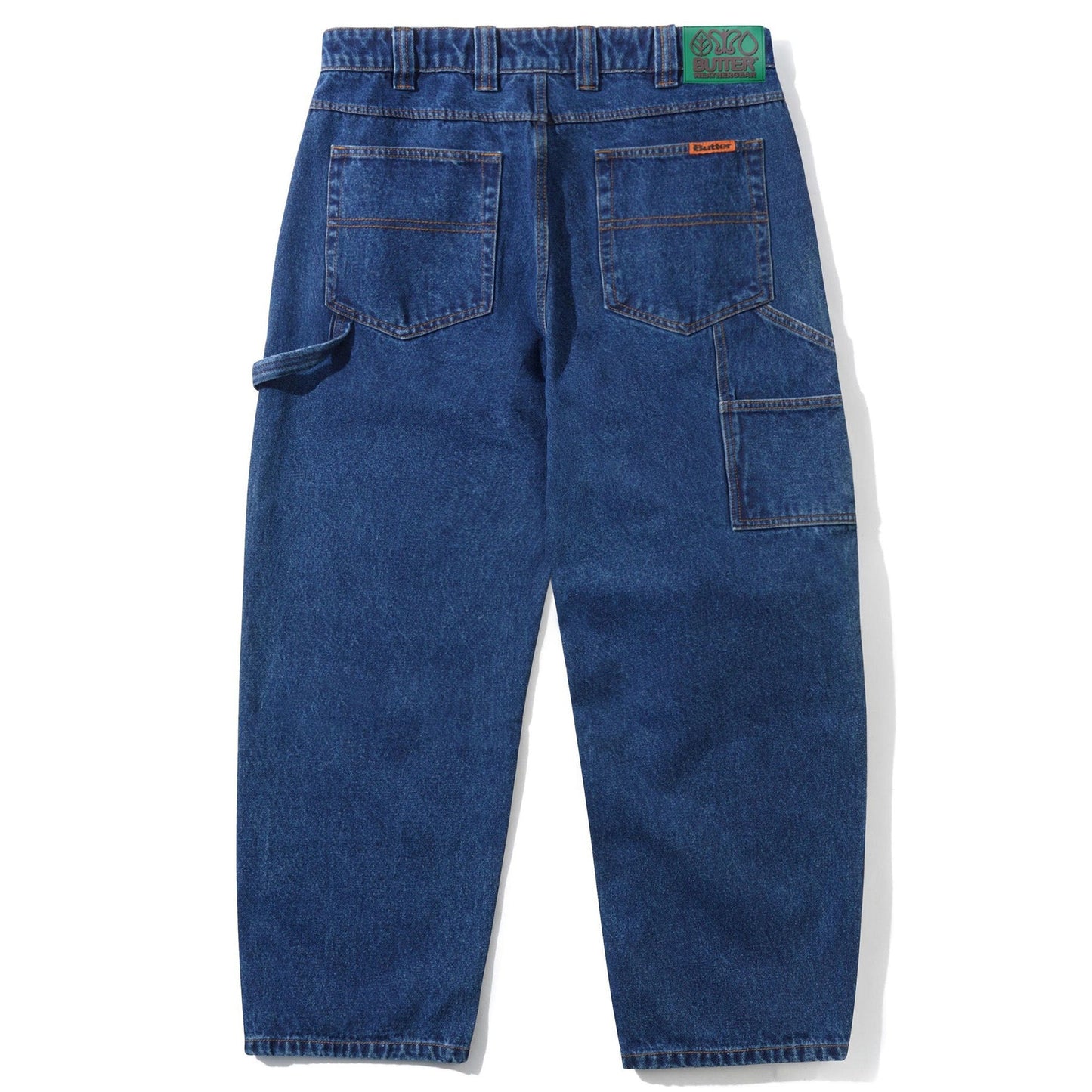 BUTTERGOODS WEATHERGEAR DENIM JEANS REPAIRED INDIGO