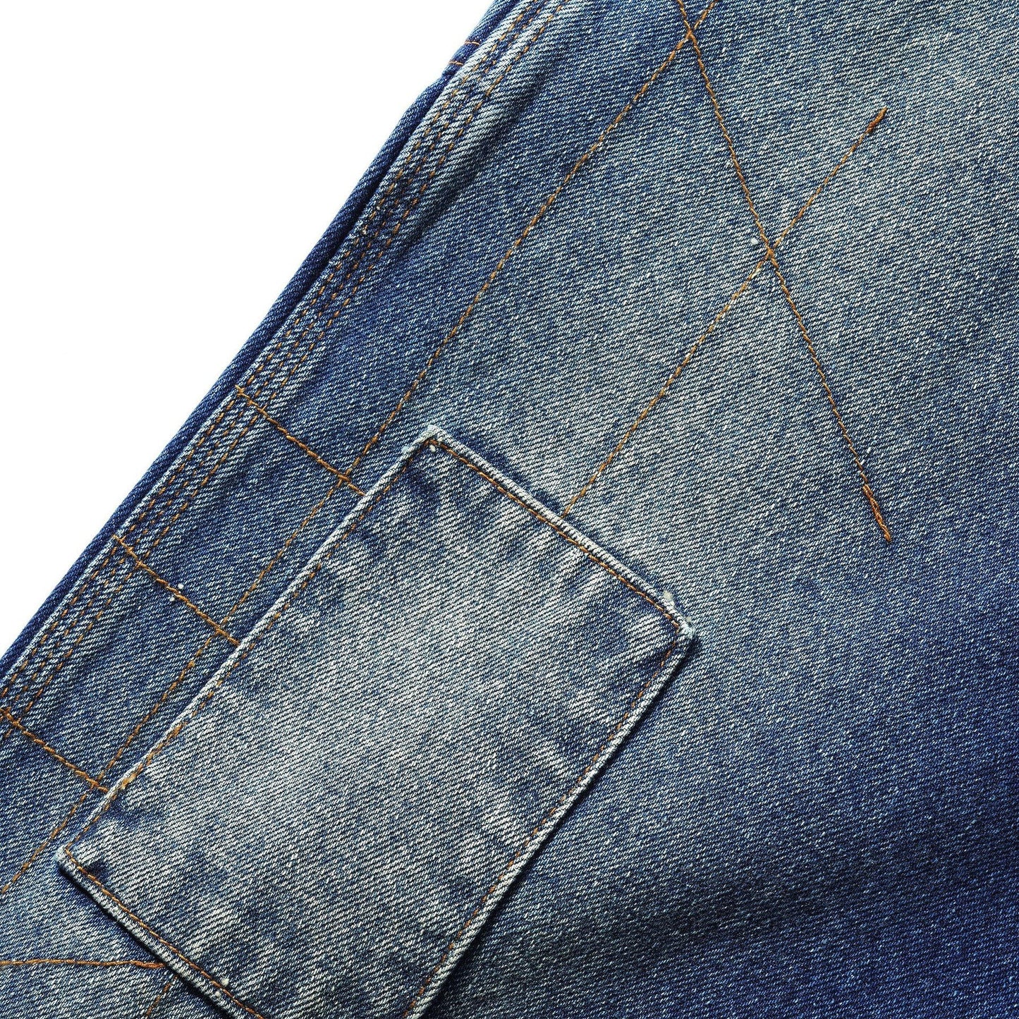 BUTTERGOODS WEATHERGEAR DENIM JEANS REPAIRED INDIGO