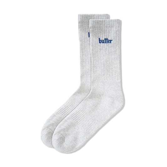 BUTTERGOODS BASIC SOCKS ASH