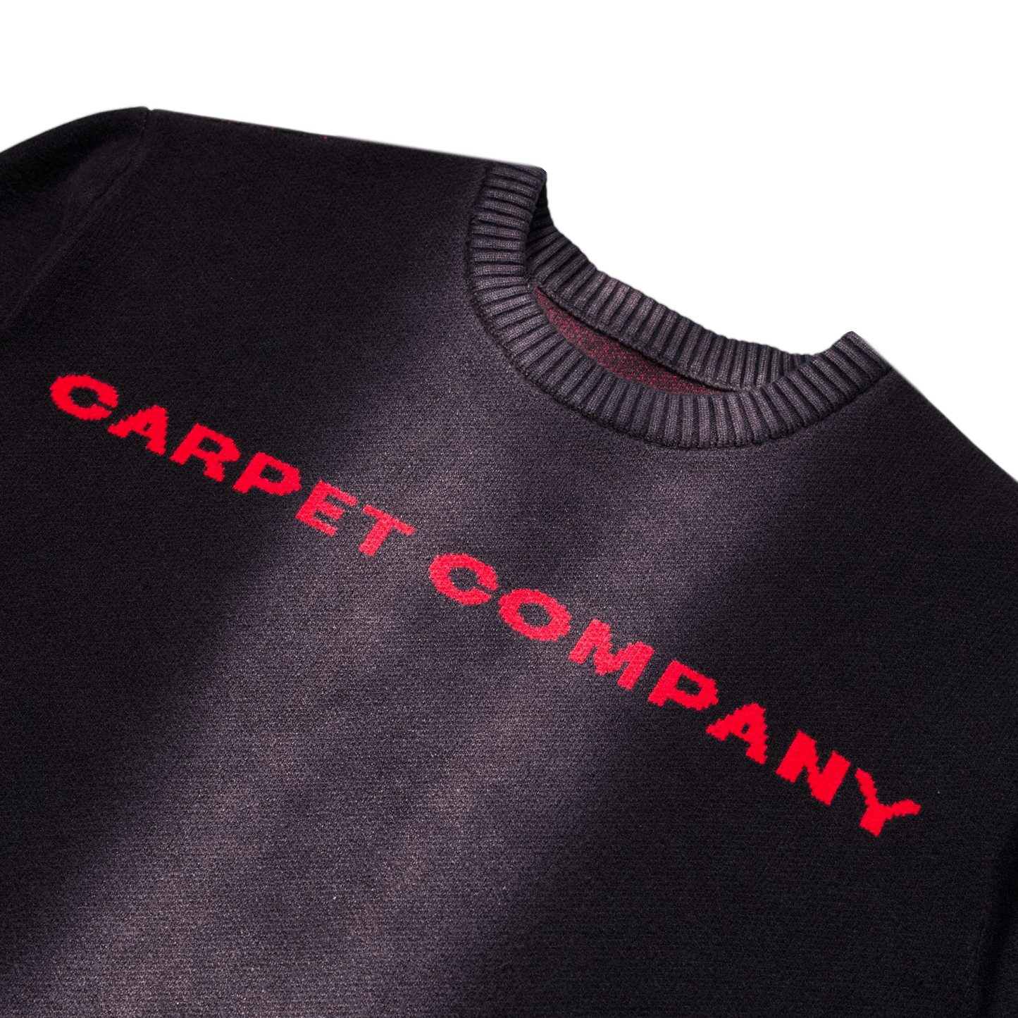 CARPET COMPANY BLEACHED WOVEN SWEATER