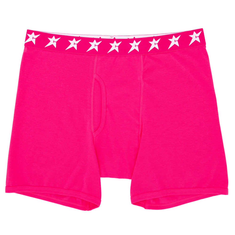 CARPET COMPANY C-STAR BOXERS GLOW IN THE DARK PINK
