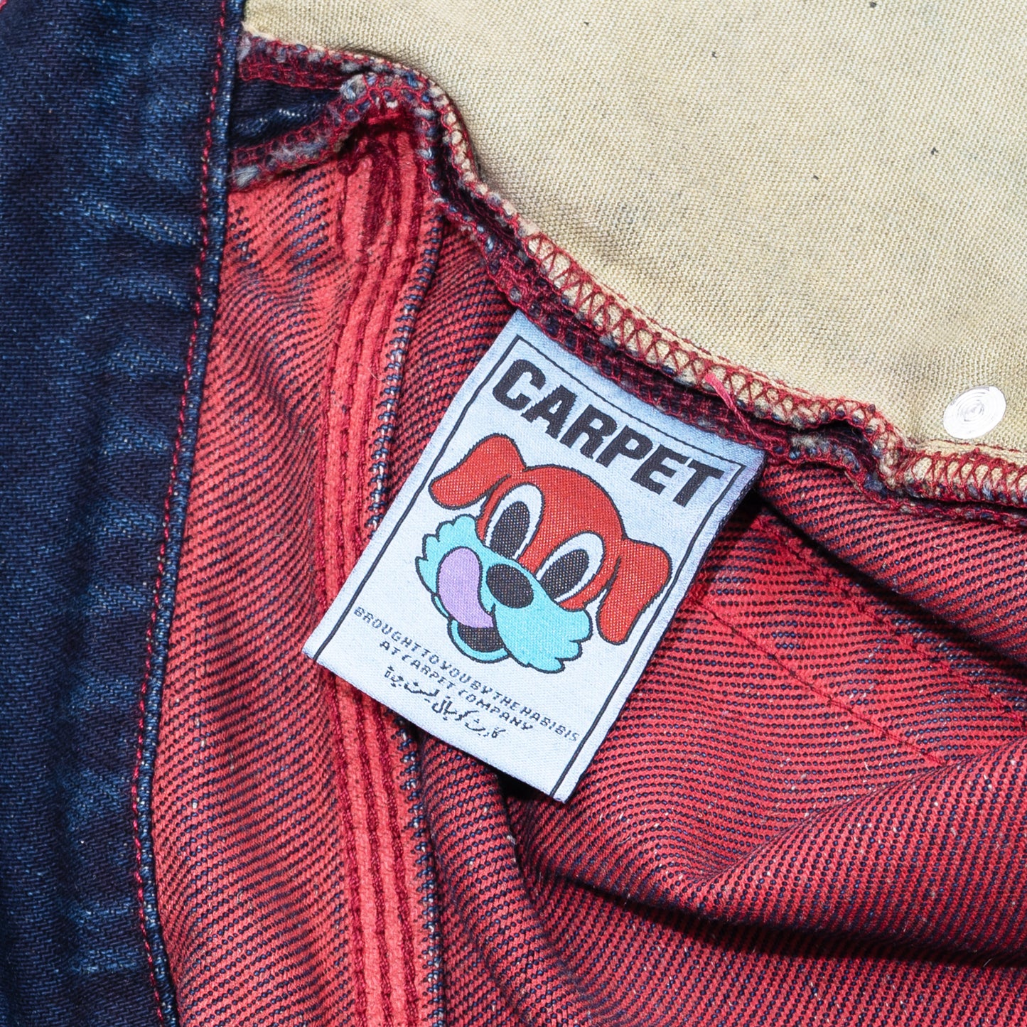 CARPET COMPANY AGED C-STAR JEANS BLUE