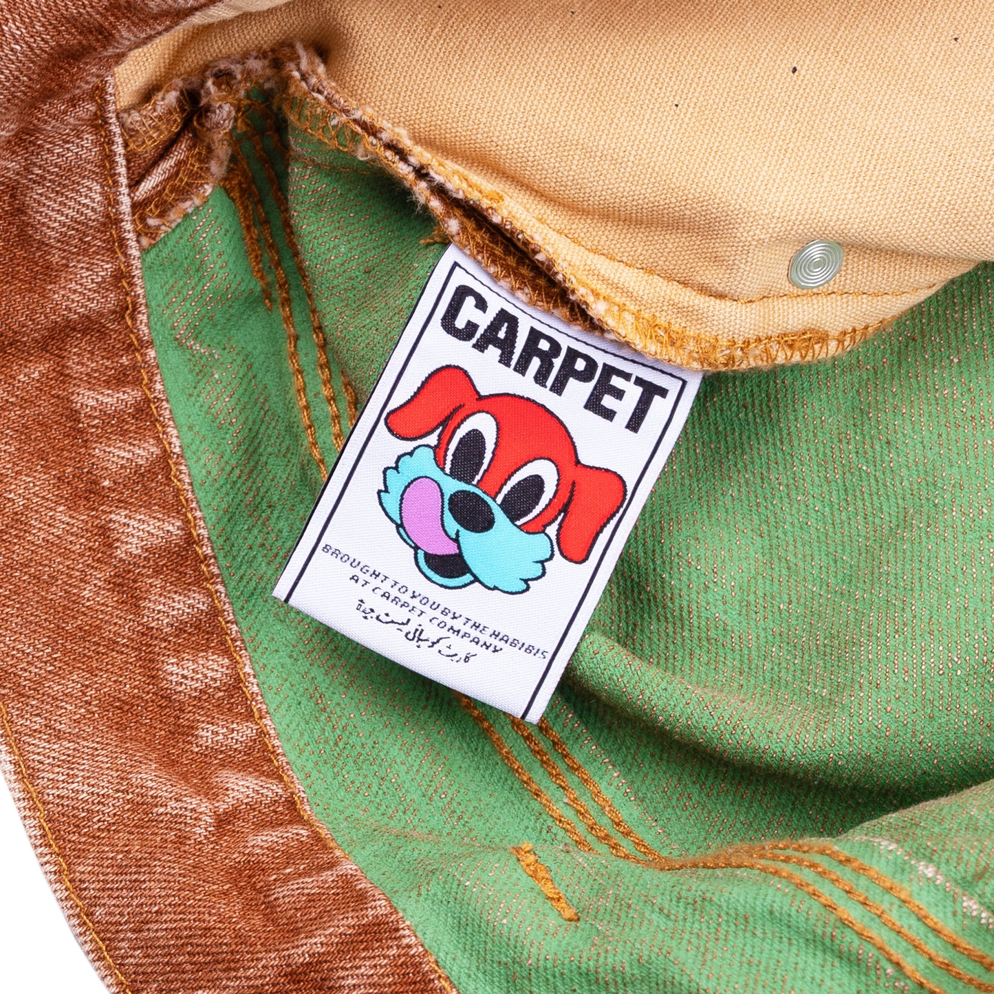 CARPET COMPANY AGED C-STAR JEANS RUSTED INDIGO
