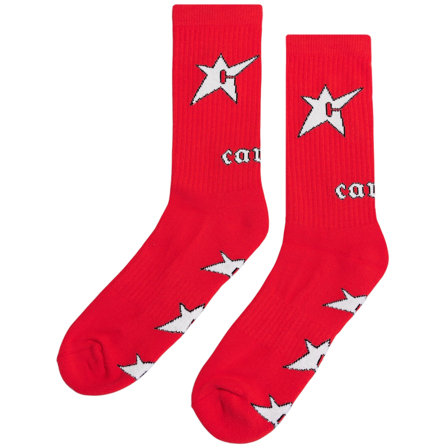 CARPET COMPANY C-STAR SOCKS RED