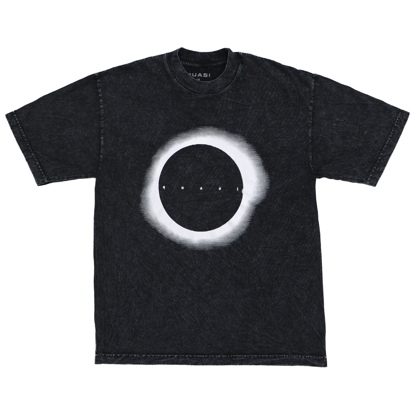 QUASI SKATEBOARDS CLIPSED TEE CARBON BLACK