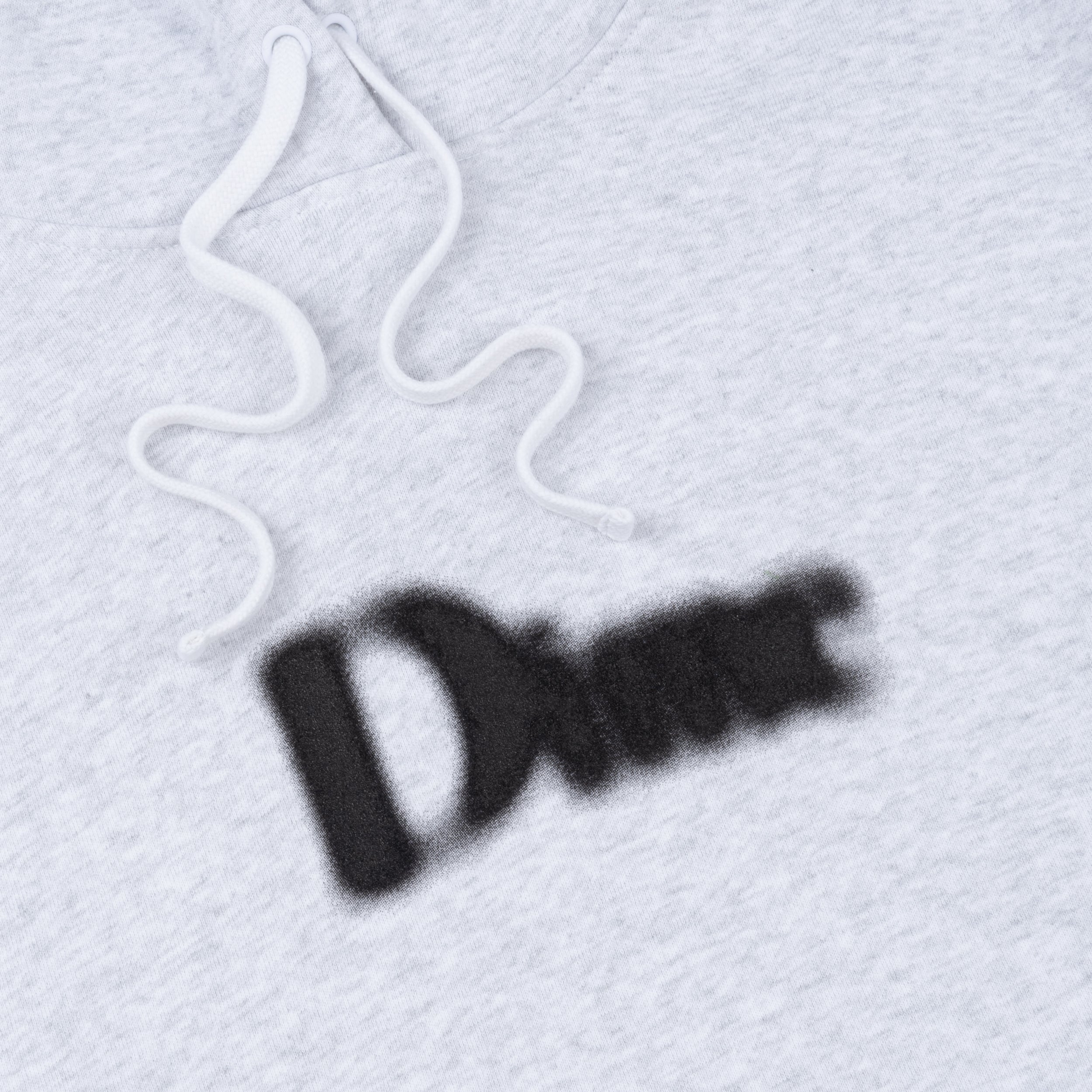 DIME MTL CLASSIC BLURRY HOODIE ASH