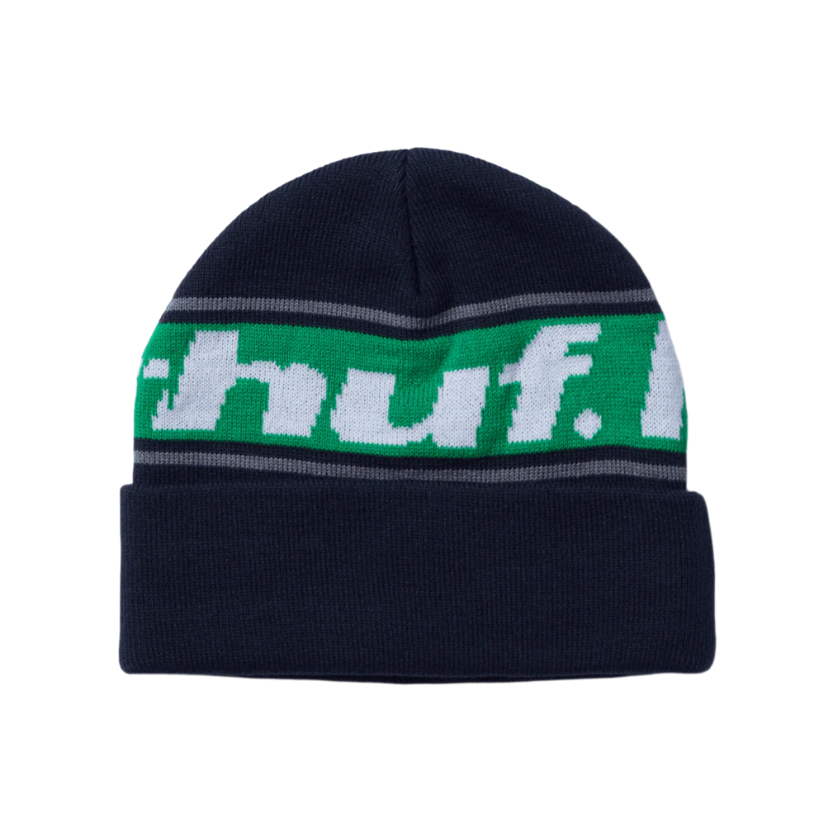 HUF WORLDWIDE CONTINUAL CUFF BEANIE NAVY