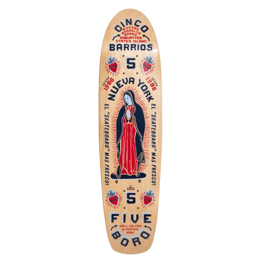 5 BORO CINCO BARRIOS SMALL SHAPED DECK 7.625