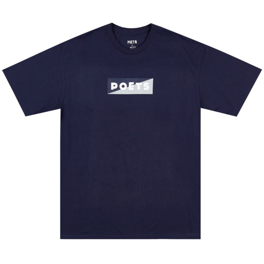 POETS BRAND CINZANO TEE NAVY