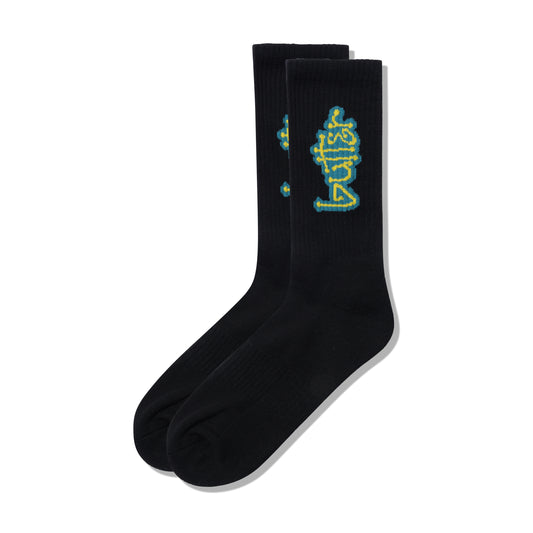 BUTTERGOODS CONNECTION SOCKS BLACK