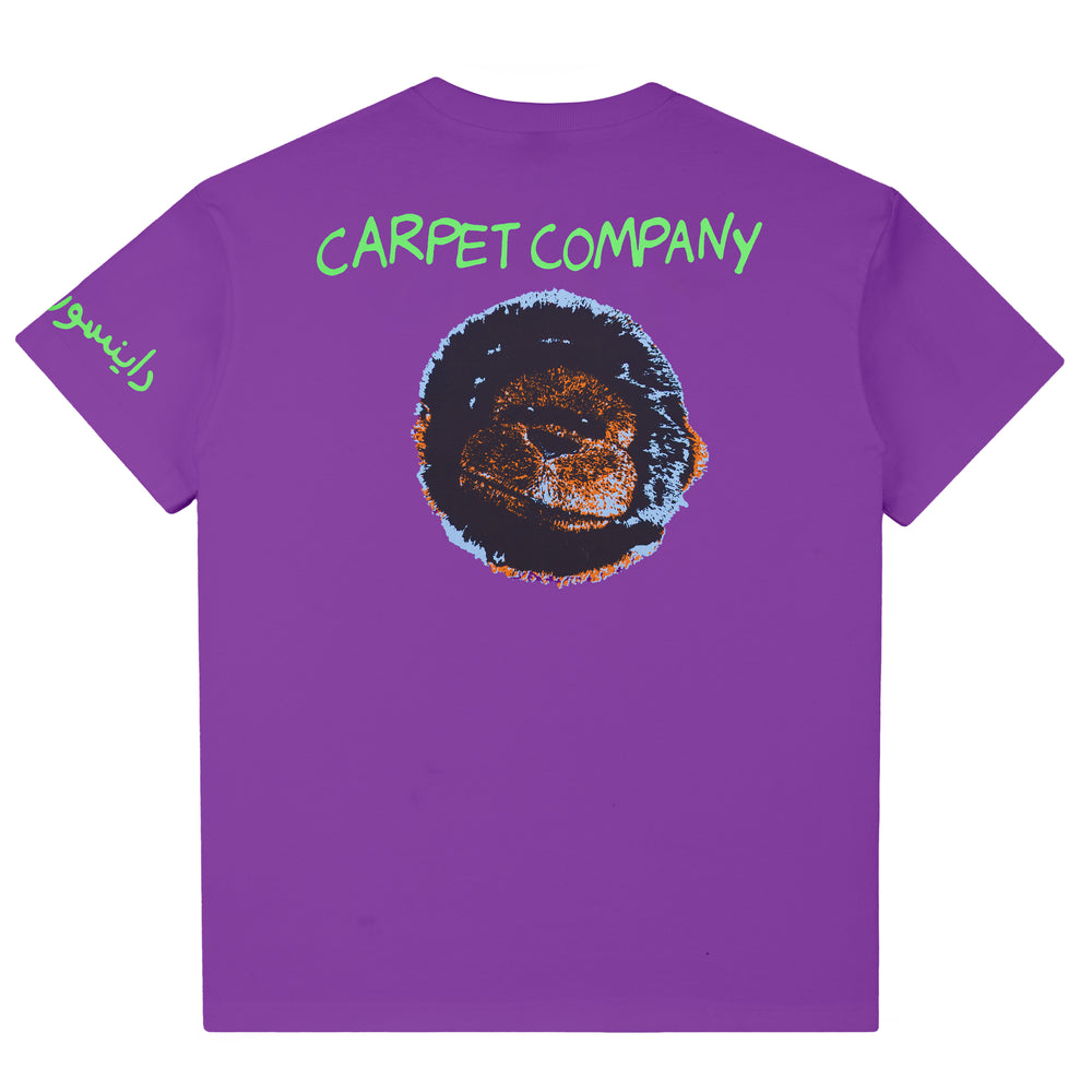 CARPET COMPANY DINOSAUR JR COW TEE PURPLE